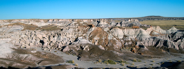 Wall Mural - Panorama of Painted Desert National Monument in northeastern Arizona