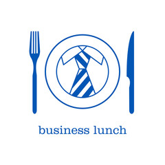  Icon business lunch