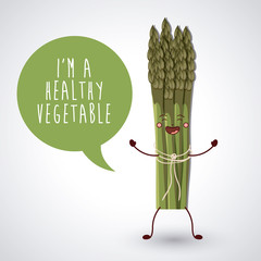 Sticker - Healthy food design 