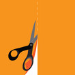 © ble2home - Scissors cut paper vector
