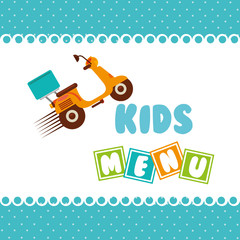 Sticker - kids menu 