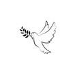 Pigeon olive peace