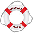Welcome aboard lifebuoy