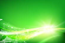 Green Abstract Background.