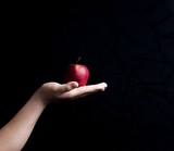Fototapeta  - Jabłko na dłoni