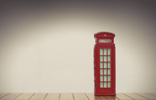 Red British Phone Booth