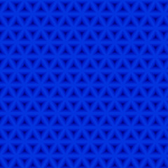 Poster - Vector seamless pattern from repeating striped triangles
