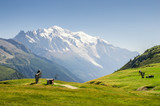Fototapeta  - Domaine de Balme Mont Blanc