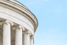 Ionic Columns At Jefferson Memorial