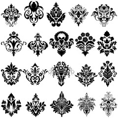 Poster - Damask Emblem Set