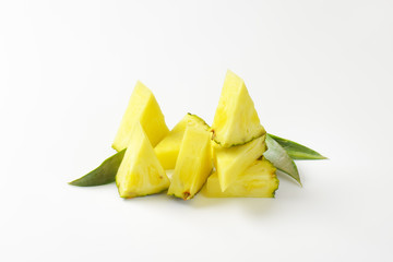 Poster - Fresh pineapple wedges