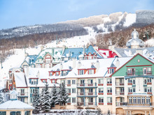 Mount-Tremblant, Quebec, Canada Ski Resort Village
