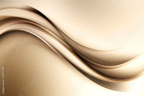 Fototapeta do kuchni Amazing Brown Gold Abstract Design