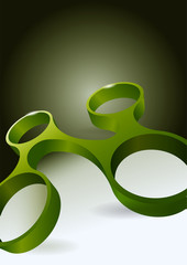 Fototapete - Abstract vector background for brochure or poster