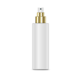 Wall Mural - cosmetic white spray bottle