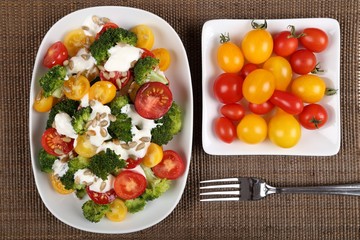 Wall Mural - Colorful salad.