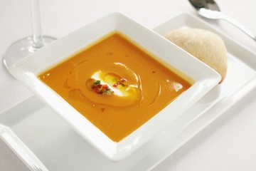 Wall Mural - fresh soup appetizer starter