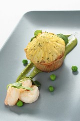 Poster - fish pie plated appetizer starter