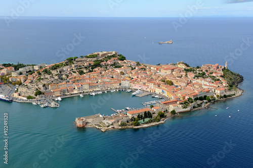 Cuadros en Lienzo Portoferraio harbor- Elba island