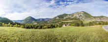 Rural Landscape In Region Les Haut Alpes In France
