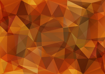 Sticker - brown abstract background