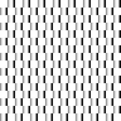 Fototapete - Squares abstract geometric pattern. Grayscale, seamlessly repeat