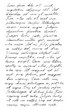 Handwriting old letter - latin text Lorem ipsum background