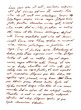 Hand writing letter - latin bible text Lorem ipsum, retro