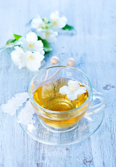 Canvas Print - jasmin tea