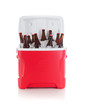 Football: Drink Cooler Full Of Beer Bottles Ready For Party