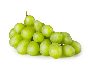 Wall Mural - Bunch of ripe green grapes