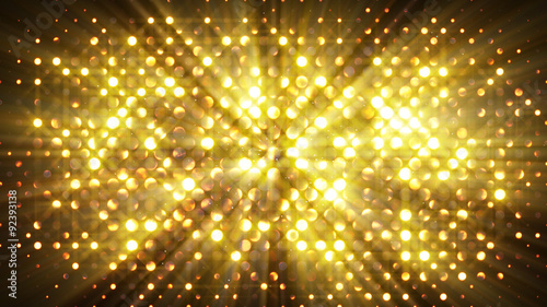 Fotomural flash lights disco wall abstract background