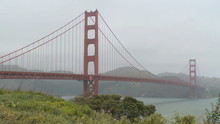 Misty Golden Gate Bridge