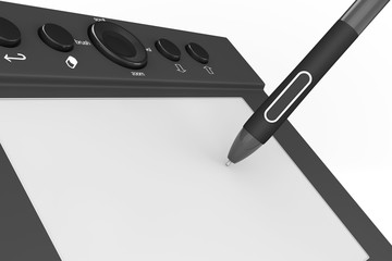 Poster - Digital Graphic Tablet with Pen