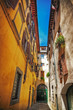 picturesque blind alley in Florence