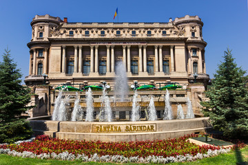 Army historical building in Bucharest