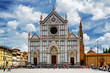 The Basilica di Santa Croce on square of the same name. Florence