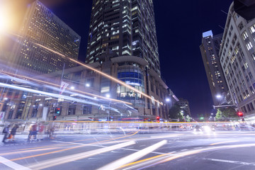 Canvas Print - Sydney City Night