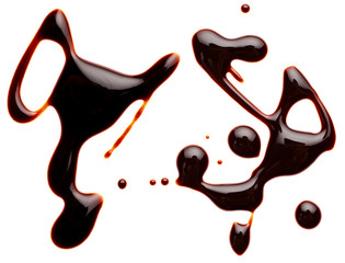 Wall Mural - Chocolate splashes