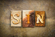 Sin Concept Letterpress Leather Theme