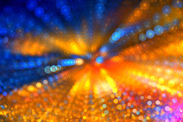 Wall Mural - Abstract colorful bokeh background