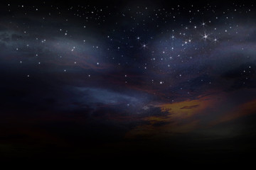 Wall Mural - night sky
