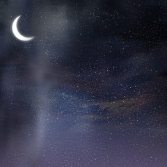 Wall Mural - night sky