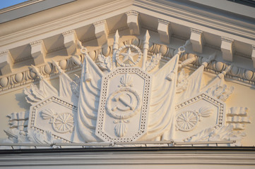 Wall Mural - Fragment of Pediment