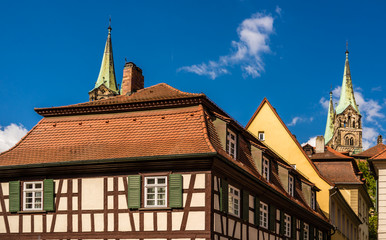 Wall Mural - Blick zum Dom in Bamberg