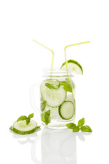 Canvas Print - Cucumber lemonade.