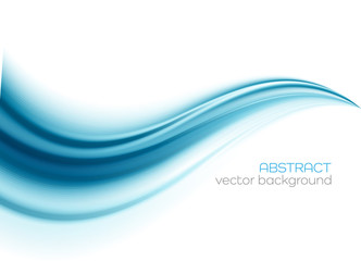 Poster - Beautiful Blue Satin. Drapery Background 