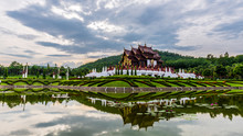  Ho Kham Luang Traditional Thai Architecture In Royal Flora Expo