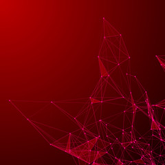 Aufkleber - Abstract background with dotted grid