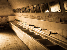 Old Mass Bathroom In Prison